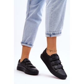 Klassiske velcro sneakers Big Star LL274A206 Sort 2