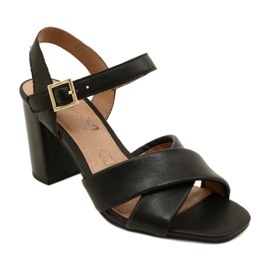 Caprice Sandaler Dame 9-28302-20 040 Sort Softnap 1