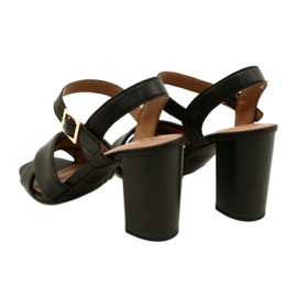 Caprice Sandaler Dame 9-28302-20 040 Sort Softnap 4