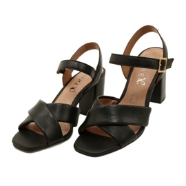 Caprice Sandaler Dame 9-28302-20 040 Sort Softnap 3