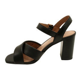 Caprice Sandaler Dame 9-28302-20 040 Sort Softnap 2