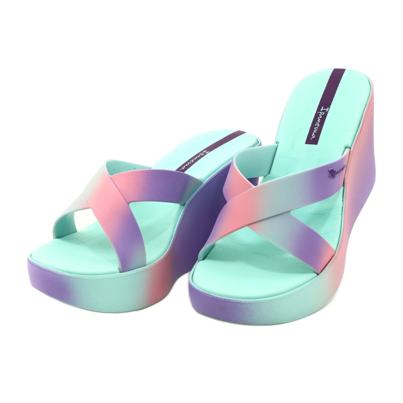 Kilesandaler Ipanema 83423 Colore Fem AI963 Grøn/Lilac lilla lyserød 2