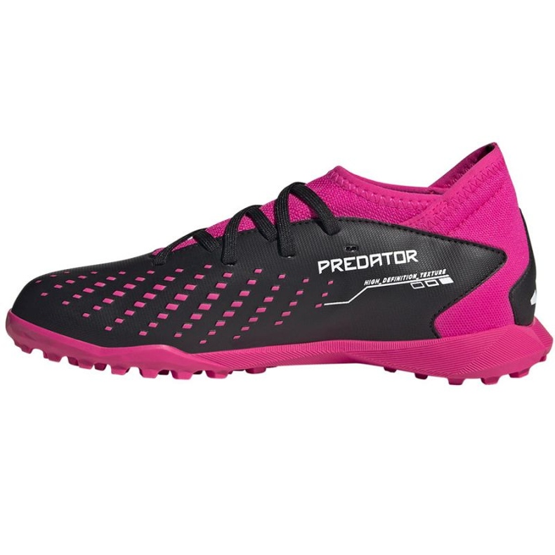 Adidas Predator Accuracy.3 Tf Jr GW7078 fodboldsko sort sort 1
