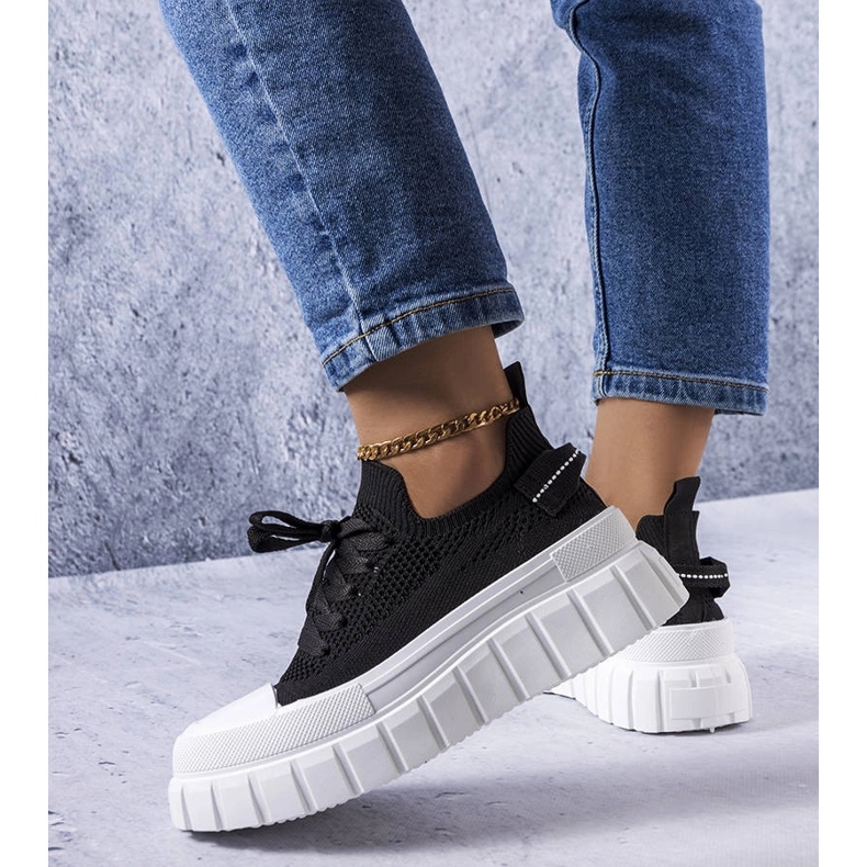 Dubeau sorte platformssneakers 1