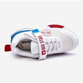 Lave sportssko til børn Memory Foam System Big Star LL374213 Hvid 2