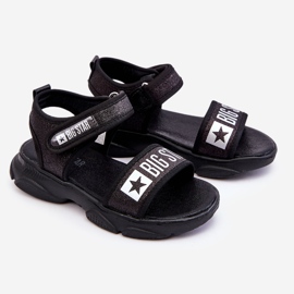 Velcro-sandaler til børn Big Star LL374192 Sort 1