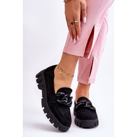 Vinceza Dame Ruskind Platform Loafers Sort Bennett 1