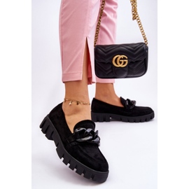 Vinceza Dame Ruskind Platform Loafers Sort Bennett 2