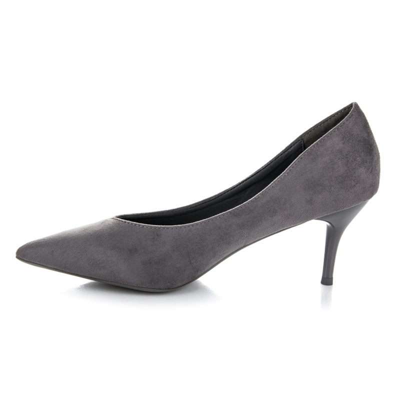 Seastar Pumps på lave hæle grå 1