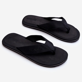Herre Foam Flip Flops Big Star LL174618 Sort 1