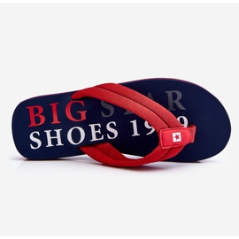 Big Star flip-flops til mænd LL174613 rød 1