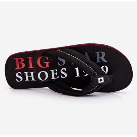 Herre flip flops Big Star LL174614 Sort 1