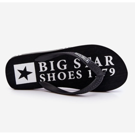 Lette flipflops til mænd Big Star LL174444 Sort 1