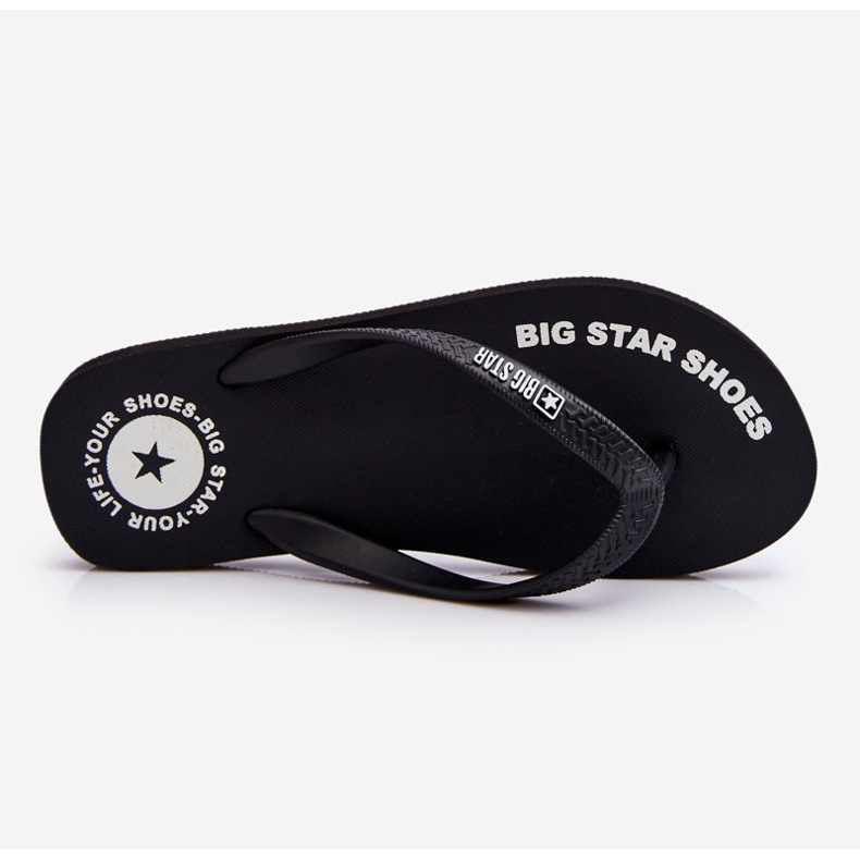 Herre flip flops Big Star LL174423 Sort 1