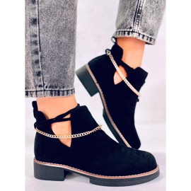 BM Forårsstøvler Sienna Black sort 1