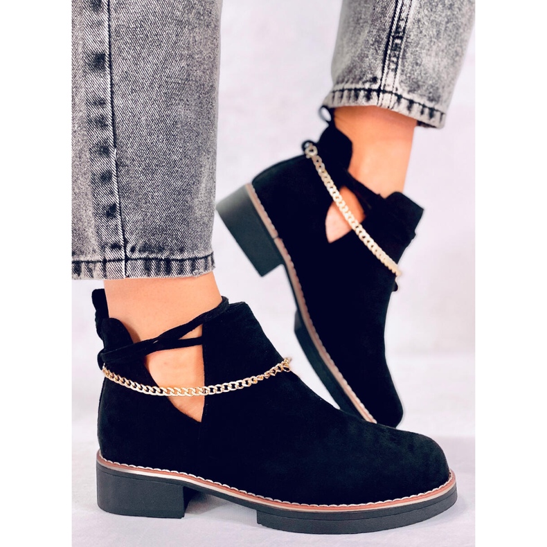 BM Forårsstøvler Sienna Black sort 1