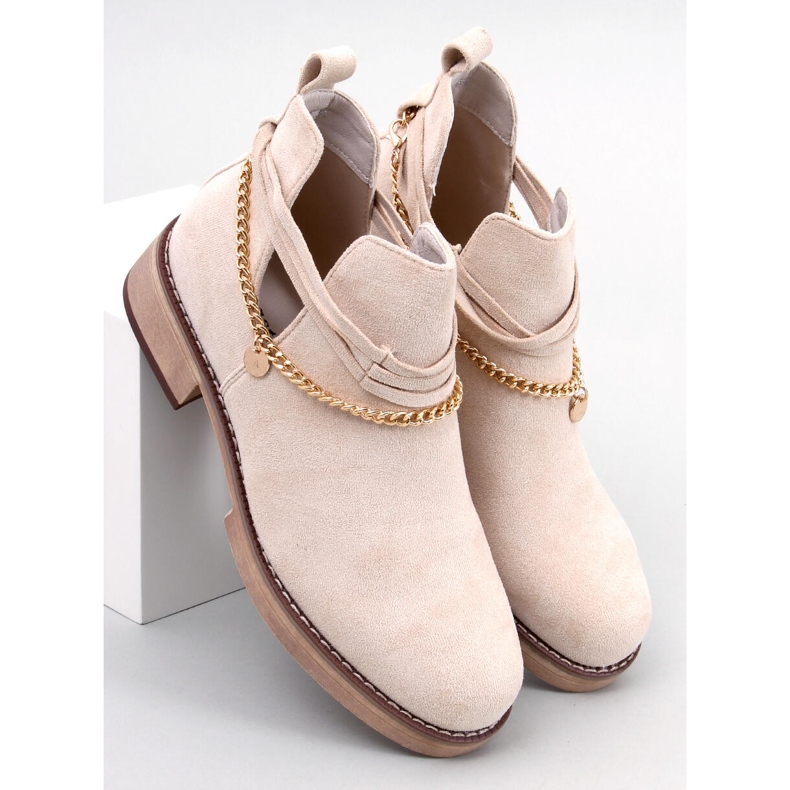 BM Forårsstøvler Sienna Beige 1