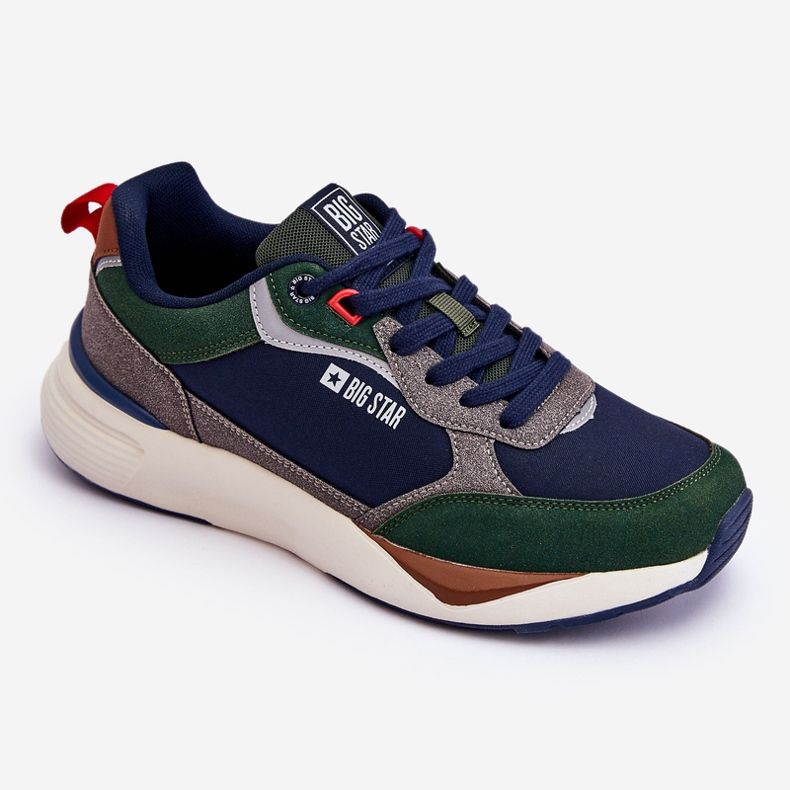 Sportssko til mænd Memory Foam Big Star LL174237 Multicolor flerfarvet 1