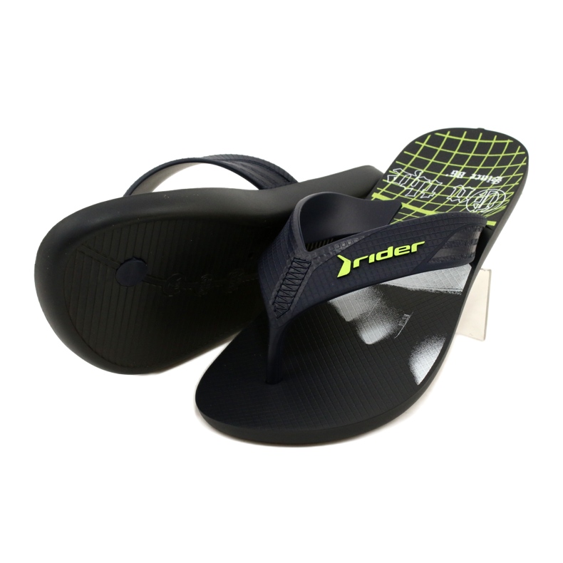 Rider 11804 AE205 flip-flops til mænd, sorte 4