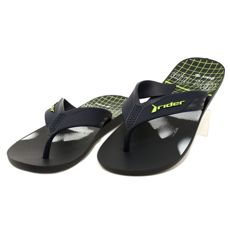 Rider 11804 AE205 flip-flops til mænd, sorte 3