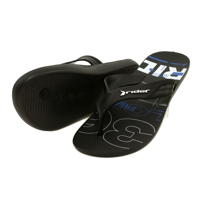 Herre flip-flops Rider 11804 AE207 Sort 3