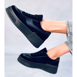 BM Platform sneakers Foret Black sort 2