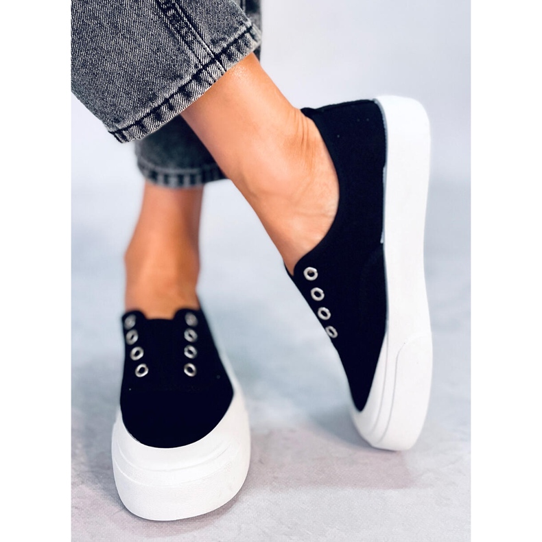 BM Kamio sorte sneakers til kvinder 1