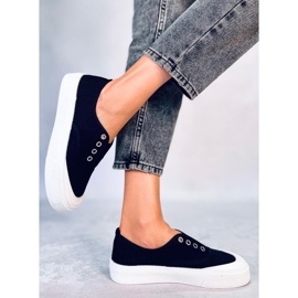 BM Kamio sorte sneakers til kvinder 2