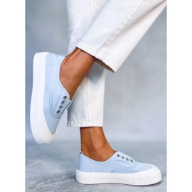 BM Kamio Sky Blue sneakers til kvinder blå 2