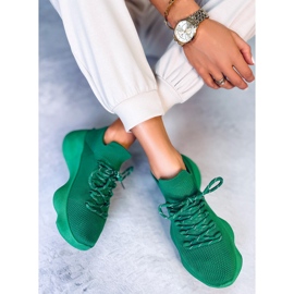 PA1 Callens Verde strømpesneakers grøn 1