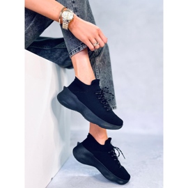 Callens Nero strømpesneakers sort 1