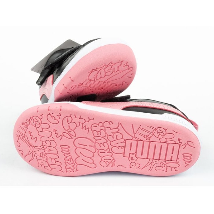 Puma Multiflex Jr 380741 05 sort lyserød 1