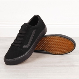 Lave sorte sneakers til mænd Atletico WY18081 1