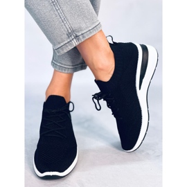 PA1 Croft Black skjulte kilesko sort 1