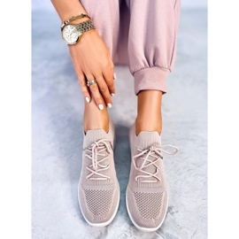 PA1 Croft Pink Hidden Wedge Trainers lyserød 1