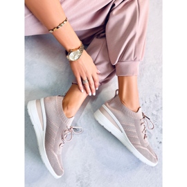 PA1 Croft Pink Hidden Wedge Trainers lyserød 2
