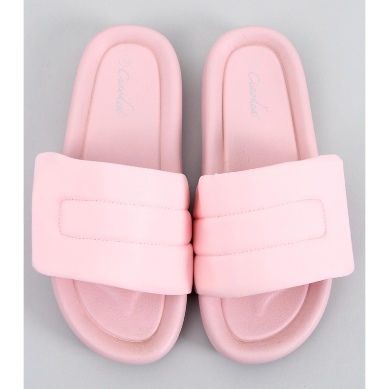 PA1 Cueto Pink nylon hjemmesko lyserød 1