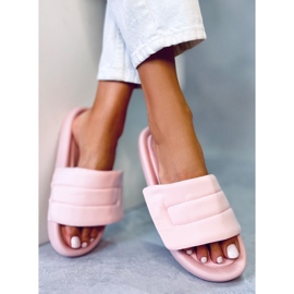 PA1 Cueto Pink nylon hjemmesko lyserød 2