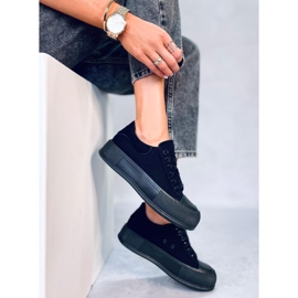 Sneakers fra Takao Allblack sort 2