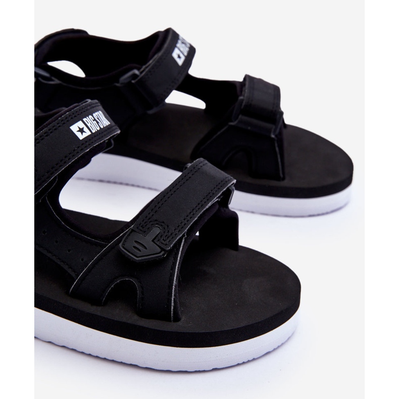 Damesandaler Big Star LL274789 Sort 2