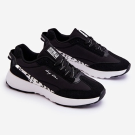 Damesneakers Memory Foam System Big Star LL274956 Sort 1