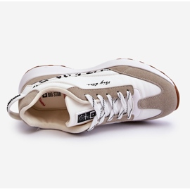 Damesneakers Memory Foam System Big Star LL274957 Hvid 1