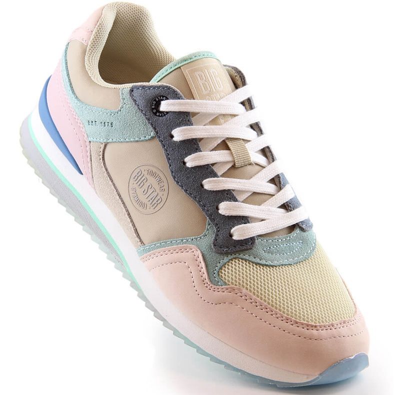 Læder sportssko til kvinder sneakers Big Star LL274347 flerfarvet 2