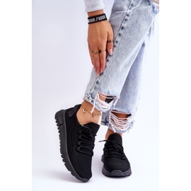 FB2 Slip-on sportssneakers til kvinder Sort Rosett 1