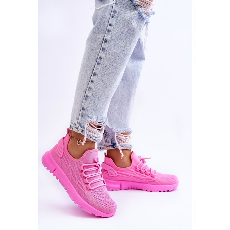 FB2 Slip-on sportssneakers til kvinder Pink Rosett lyserød 2