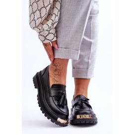 Lonisa Classic Loafers Med kvaster Sort Lonisa 1