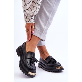 Lonisa Classic Loafers Med kvaster Sort Lonisa 2