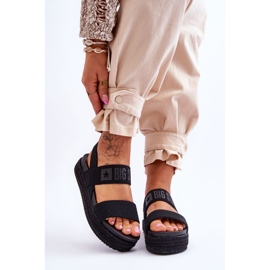 Damesandaler Big Star LL274856 Sort 1