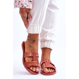 Moderigtige veganske hjemmesko ZAXY JJ285262 Dusty Pink lyserød 1