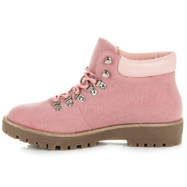 Vices New Collection Suede Trappers lyserød 1